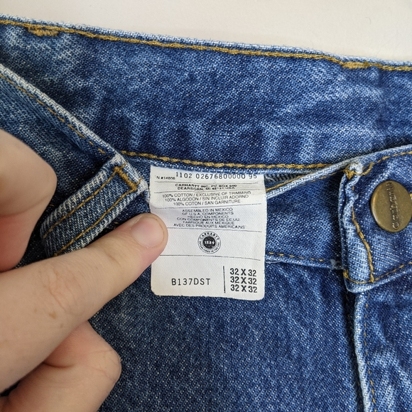 Vintage 90s Carhartt Essential Carpenter Jeans - Picture 8 of 8